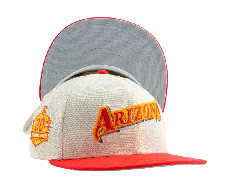 New Era Arizona Diamondbacks 20th Anniversary 59FIFTY Fitted - Grey Bottom