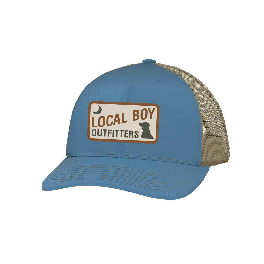 Dog & Moon Patch Trucker Hat