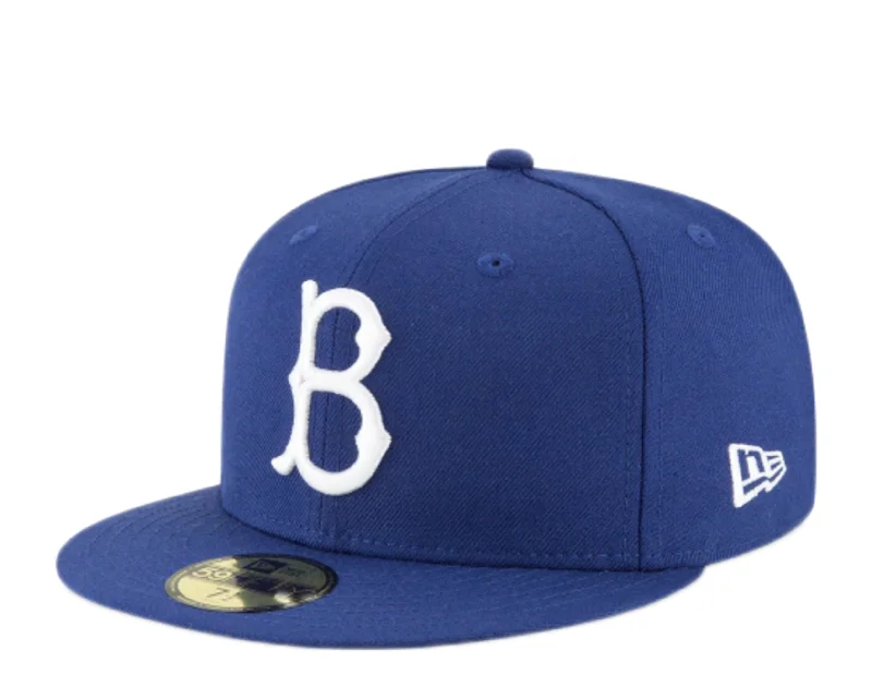 New Era 59Fifty MLB Brooklyn Dodgers 1949 Cooperstown Fitted Blue Hat 11590983