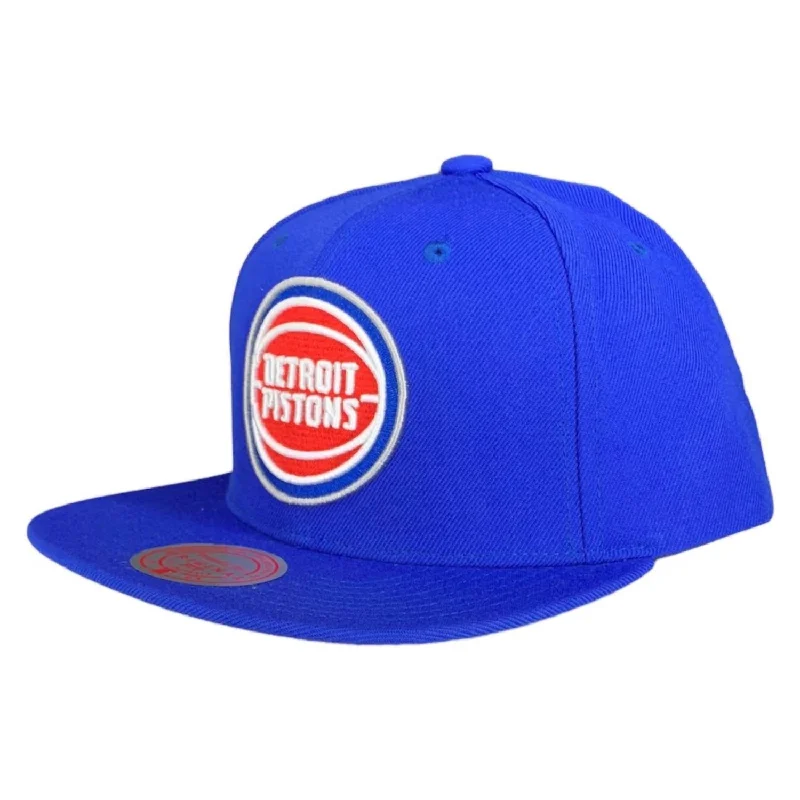 Men's Nba Detroit Pistons Team Ground 2.0 Snapback Cap In Blue