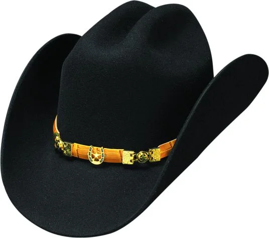 Bullhide Hats El Inquieto 6X  Black Cowboy/girl Hat Style 0467BL