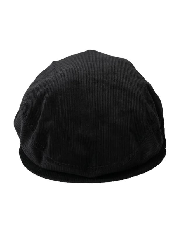 Dolce & Gabbana  Corduroy Crown Newsboy Hat Men's Men