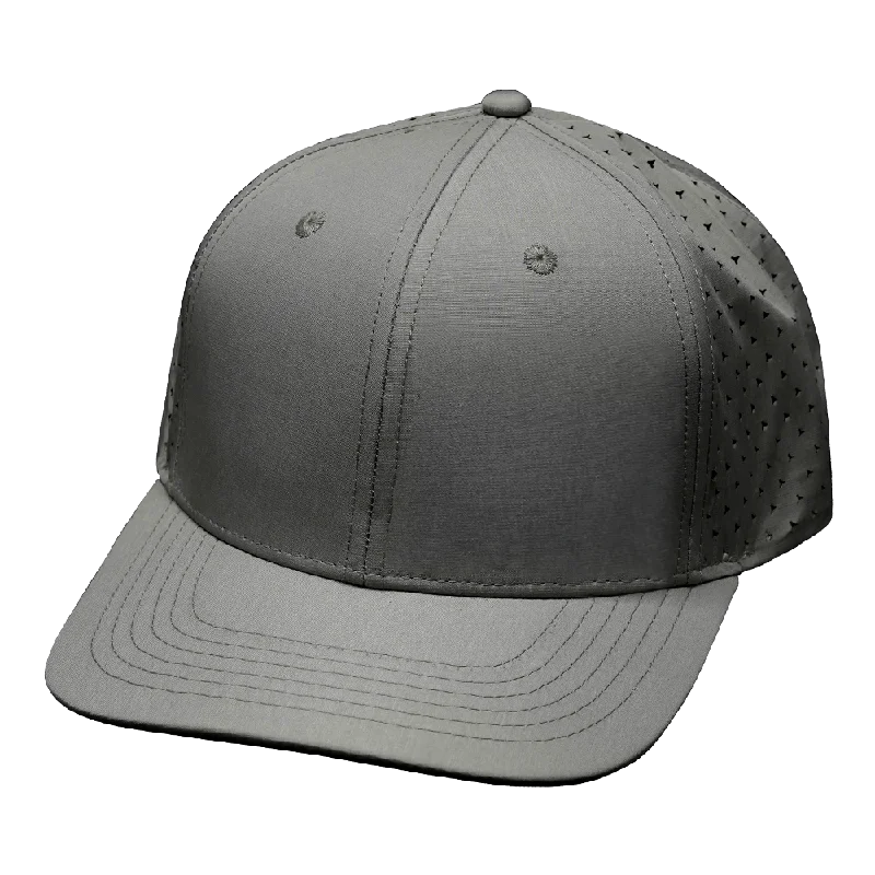 Blank - 6 Panel - Silver Gray (Unisex)