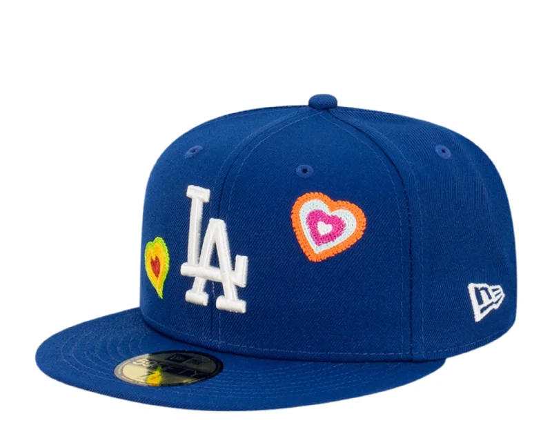 New Era 59Fifty MLB Los Angeles Dodgers C/S Hearts Fitted Pink Bottom 60288230