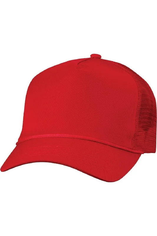 Valucap Five-Panel Mesh-Back Trucker Cap