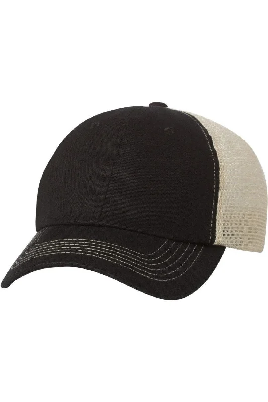 Sportsman Contrast-Stitch Mesh-Back Cap