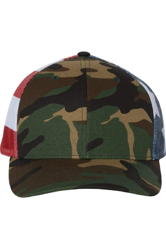 Richardson Printed Mesh-Back Trucker Cap