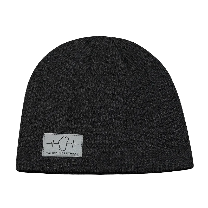 Tahoe Beanie | No Cuff | Charcoal