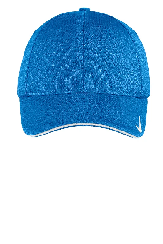 Nike Mens Dri-Fit Moisture Wicking Stretch Fit Hat - Pacific Blue