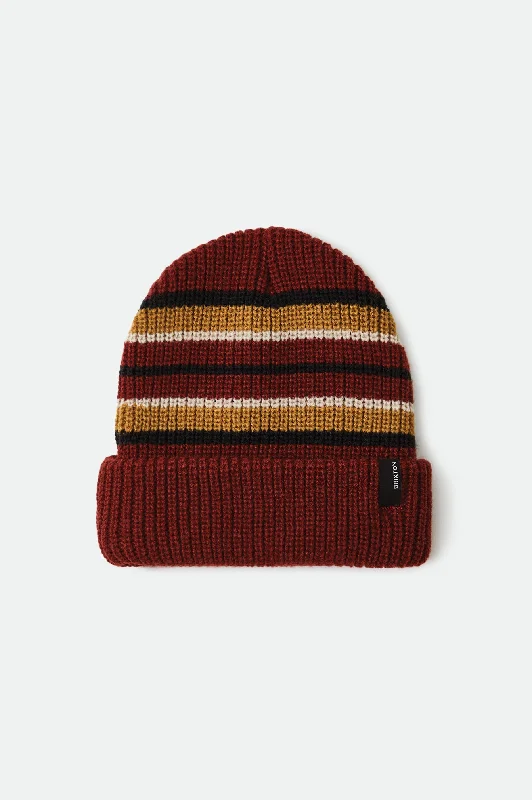 Heist Beanie - Fired Brick