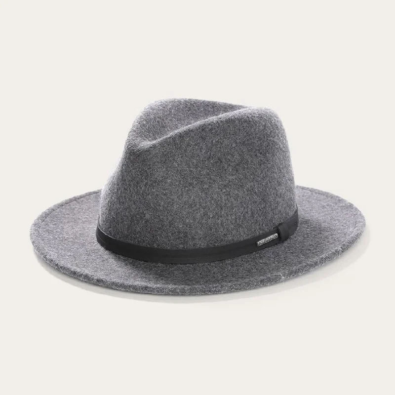 Stetson Explorer Packable Wool Fedora