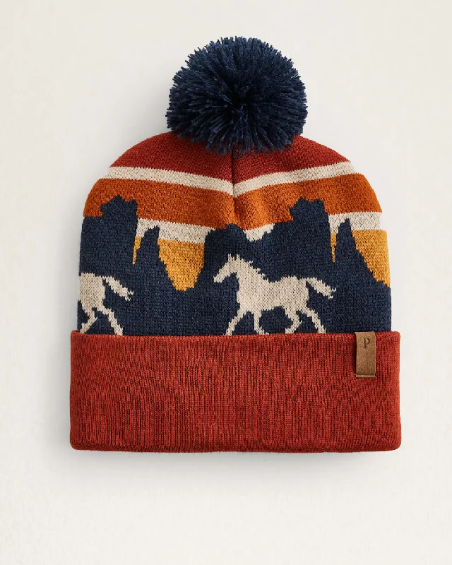 Pendleton Retro Horse Scene Beanie