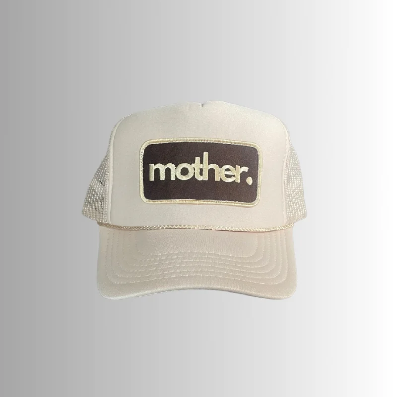 Mother Patch Trucker Hat - Sand