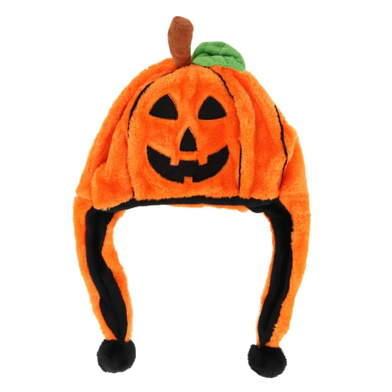 Novelty Critter Caps Halloween Pumpkin Hat