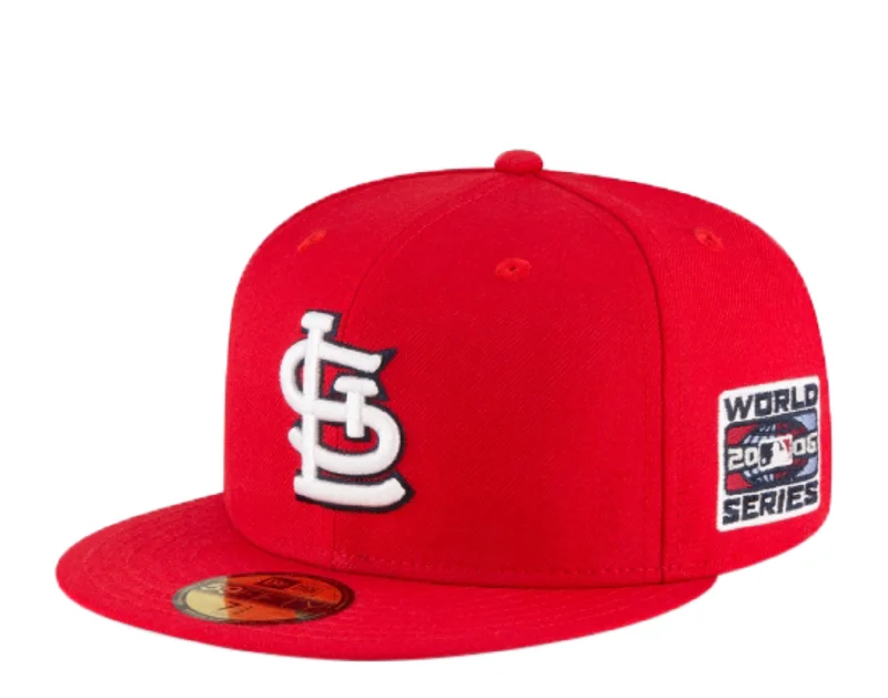 New Era 59Fifty MLB St. Louis Cardinals 2006 World Series Fitted Hat 11783648