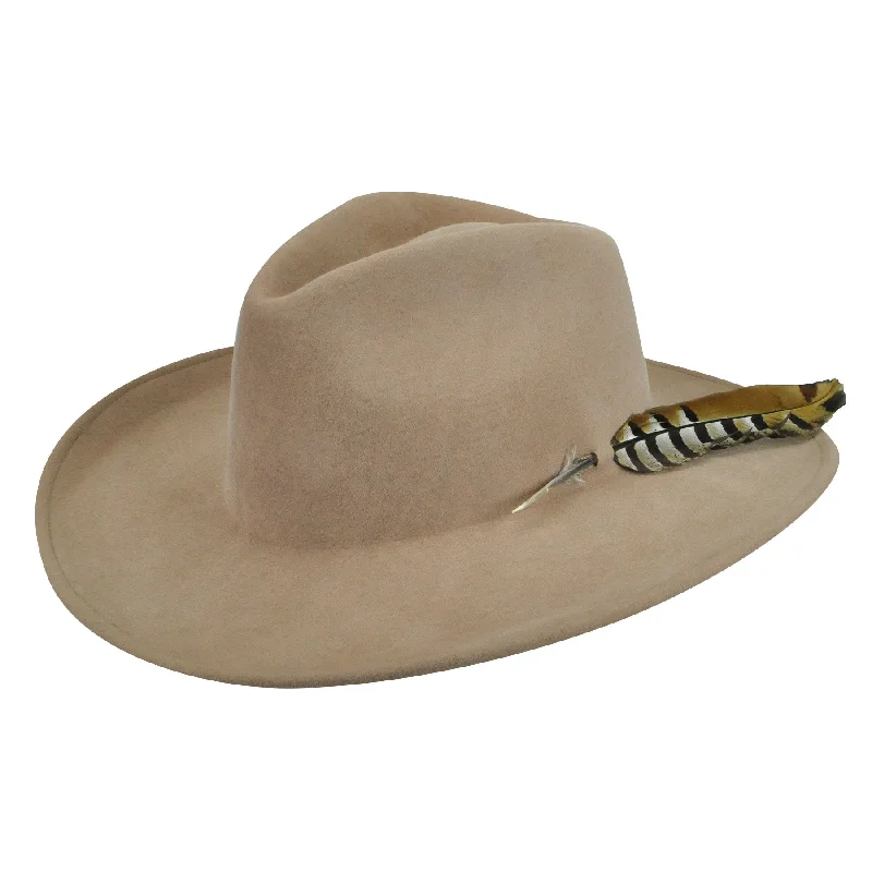 Renegade Calico Wool Felt Western Hat