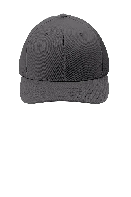 Sport-Tek Mens Stretch Fit Hat - Graphite Grey