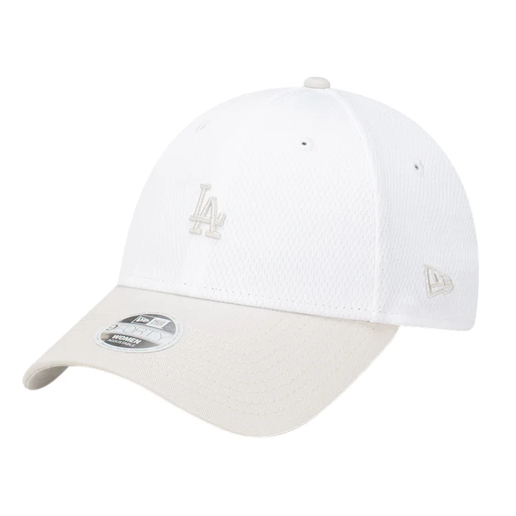 New Era Los Angeles Dodgers Womens 9FORTY - White/Vintage Stone