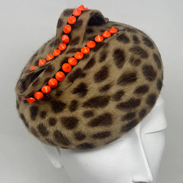 Beret in Leopard