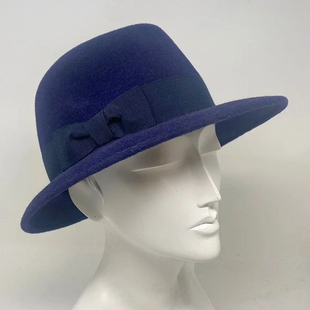 Fedora in navy