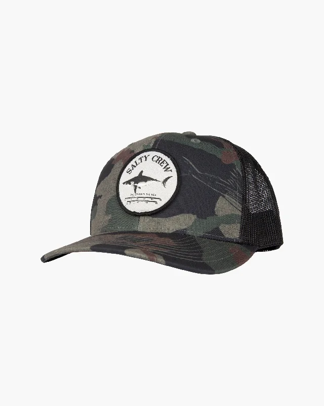 Bruce Retro Trucker - Salty Camo