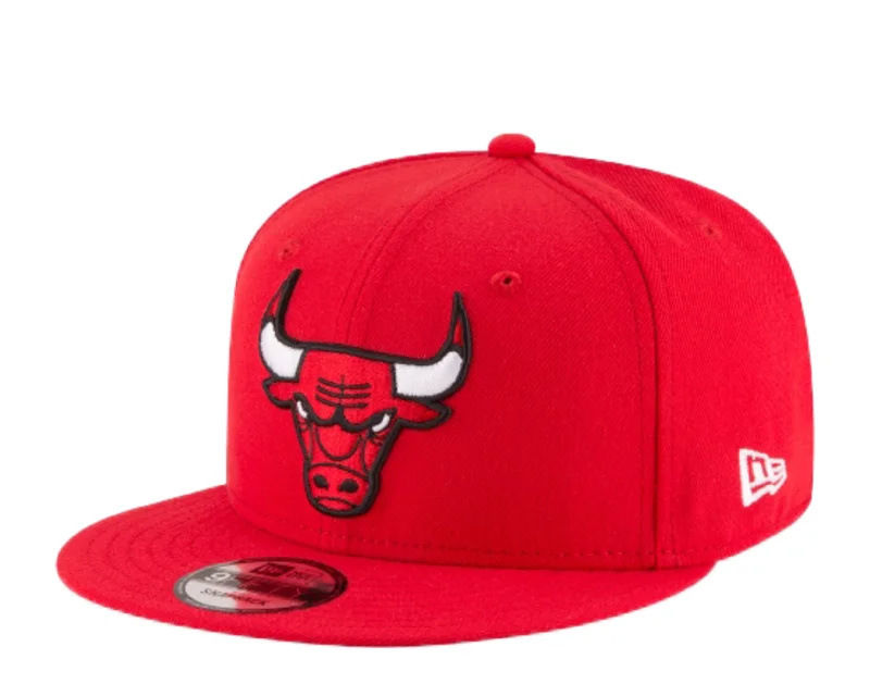 New Era Chicago Bulls Basic 9FIFTY Snapback 70556851 Red/Grey UV