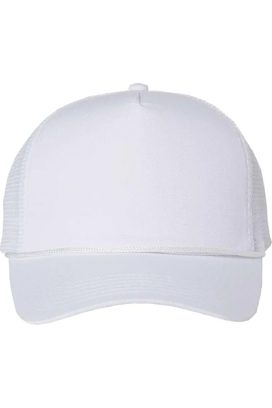 Valucap Five-Panel Mesh-Back Trucker Cap