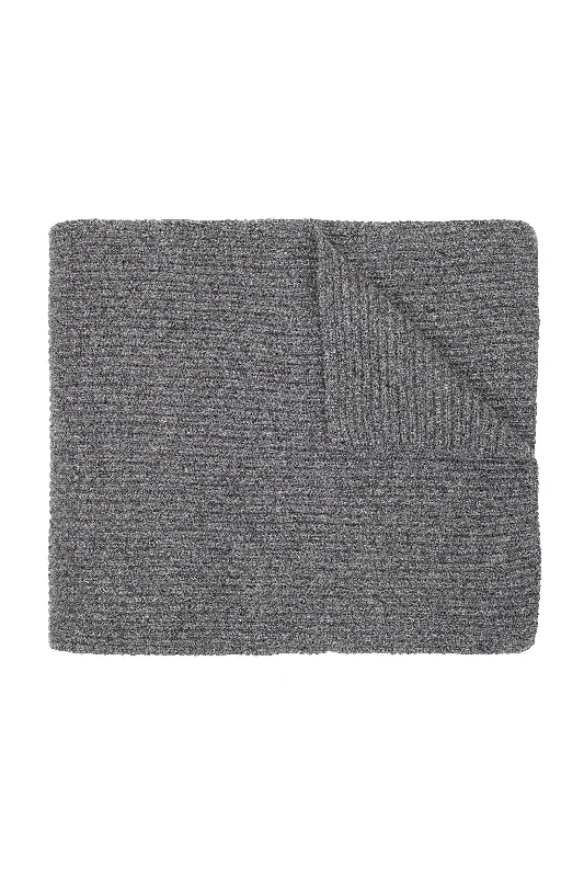 Cash knit dk grey