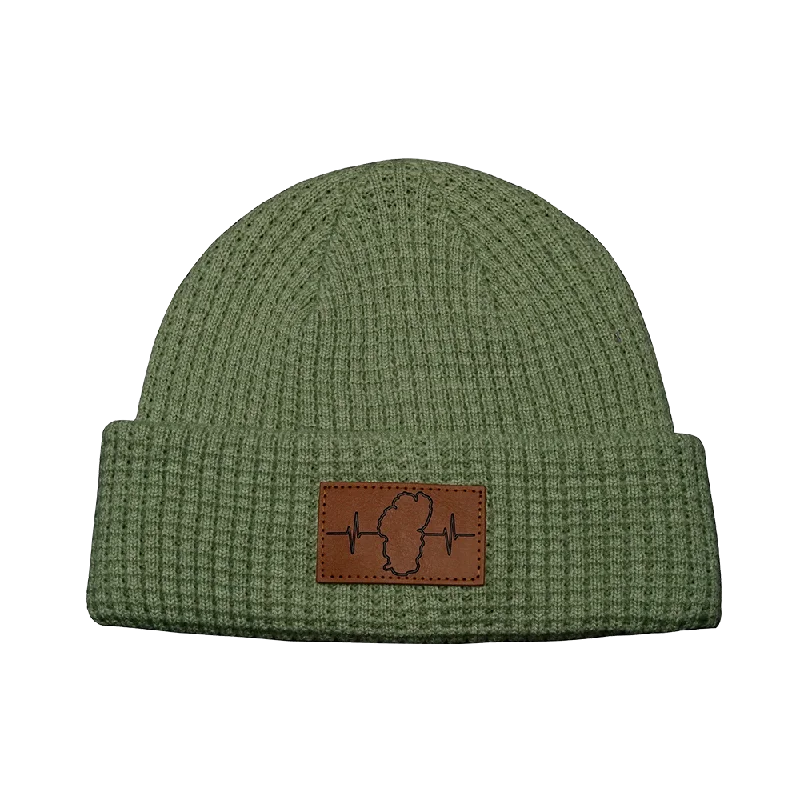 Tahoe Beanie | Waffle Cuff | Mint