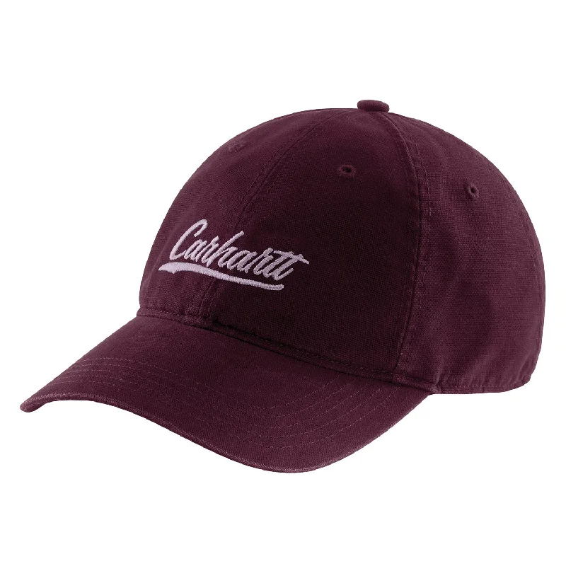 Carhartt Women's Canvas Script Graphic Cap