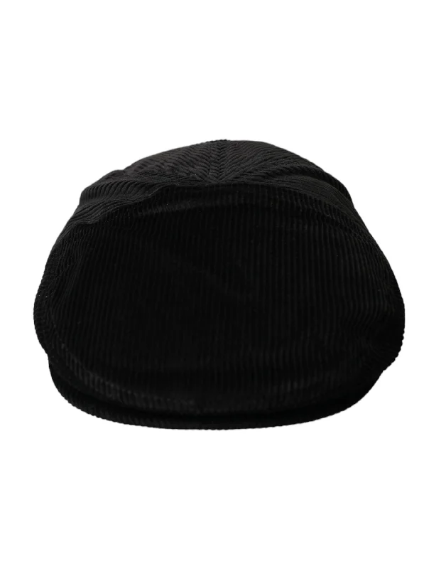 Dolce & Gabbana  Corduroy Crown Newsboy Hat Men's Men