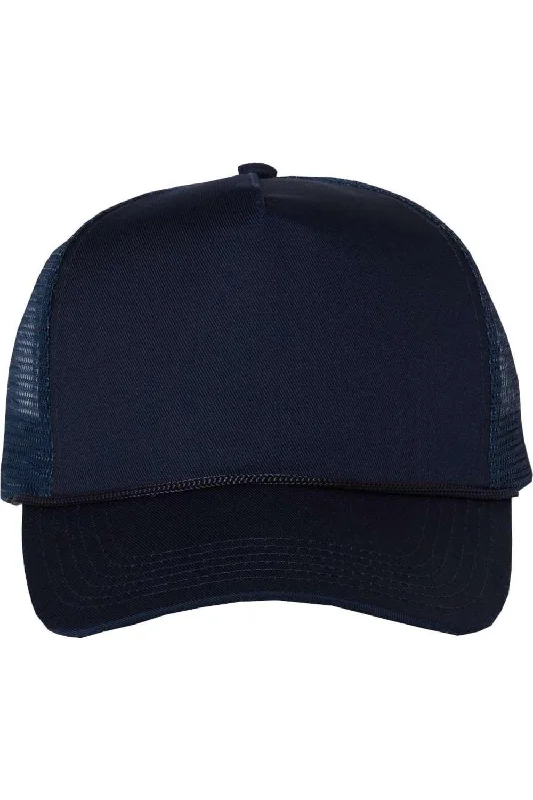 Valucap Five-Panel Mesh-Back Trucker Cap