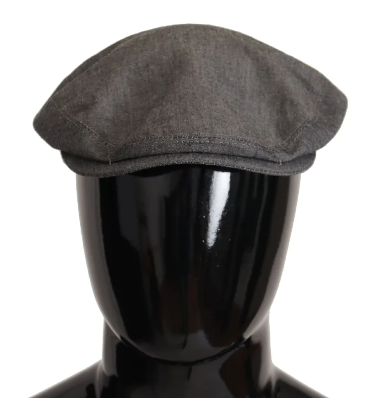 Dolce & Gabbana Elegant  Newsboy Men's Hat