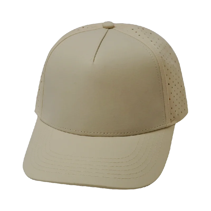 Blank - 5 Panel - Structured - Cream (Unisex)