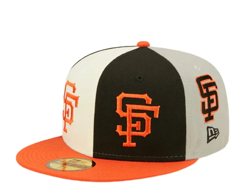 New Era San Francisco Giants Logo Pinwheel 59FIFTY Fitted Cap 60285374