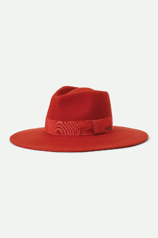 Joanna Felt Hat - Phoenix Orange