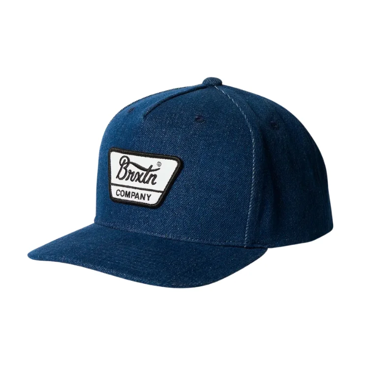 Brixton Linwood C MP Snapback - Denim Rinse