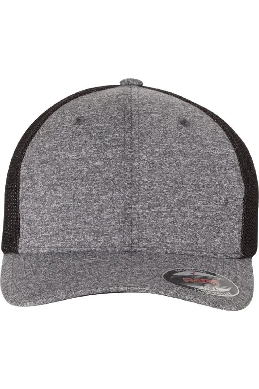 dark heather grey/ black