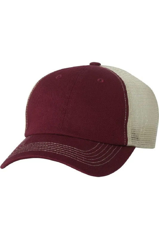 Sportsman Contrast-Stitch Mesh-Back Cap