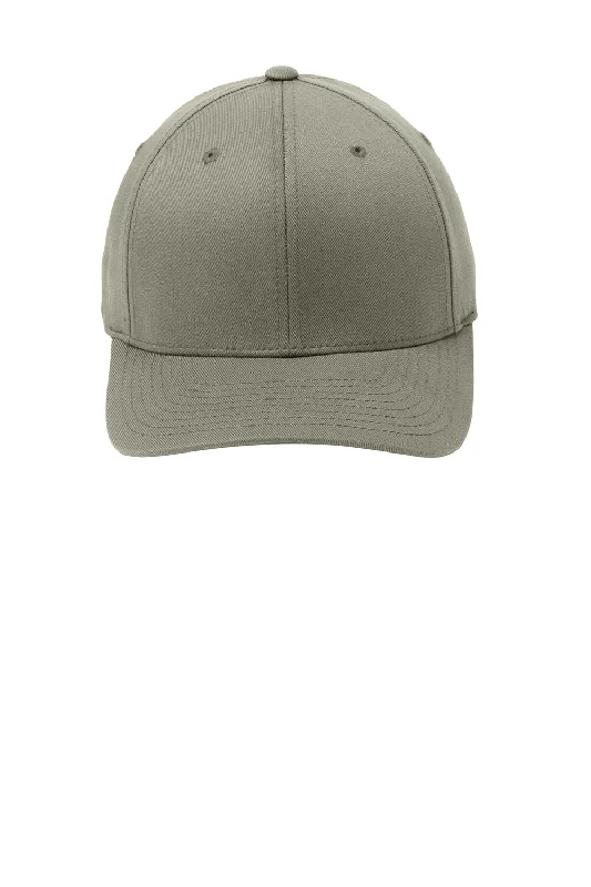 Port Authority Mens Stretch Fit Hat - Grey