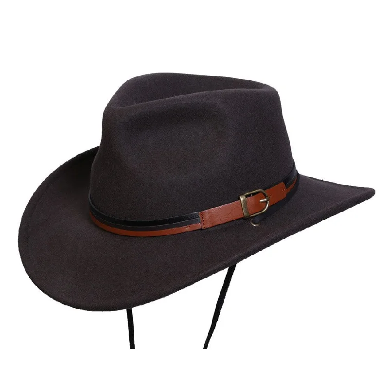 Conner Port Douglas Wool Outback Fedora Hat