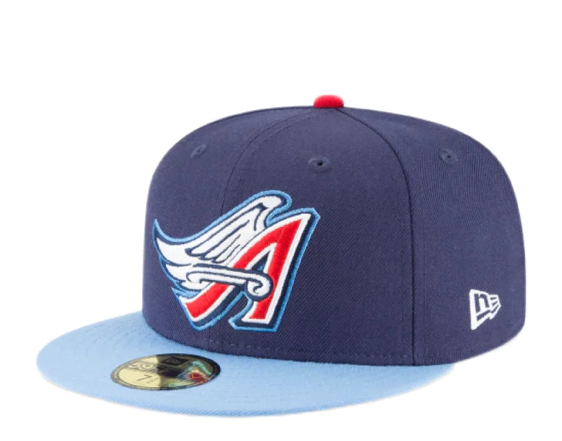 New Era 59Fifty MLB Anaheim Angels 1997 Cooperstown Blue Fitted Hat 11590988