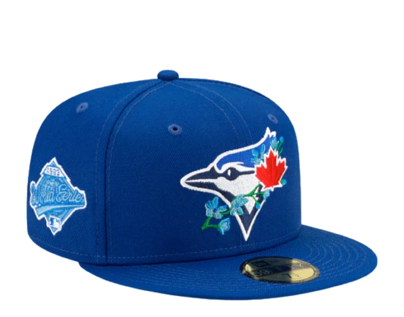 New Era Toronto Blue Jays Side Patch Bloom 59FIFTY Fitted Blue Bottom 60288180