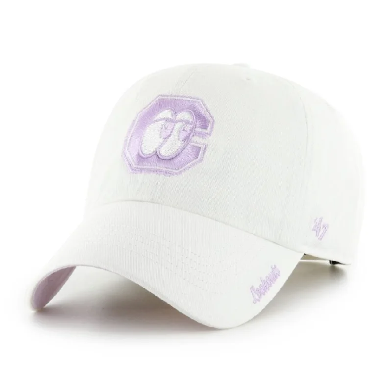 Chattanooga Lookouts Womens White Ballpark Cheer '47 Clean Up