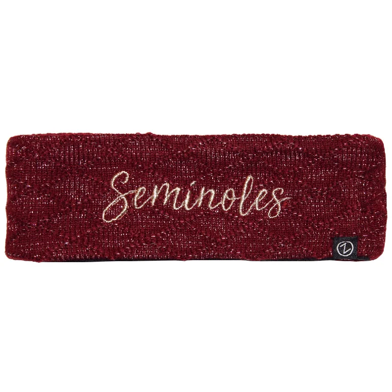 Zephyr Women's Seminoles Knit Headband - Garnet