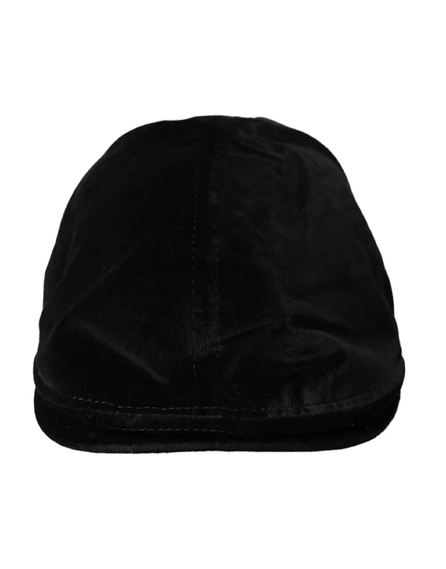 Dolce & Gabbana  Crown Cotton Newsboy Hat Men's Men