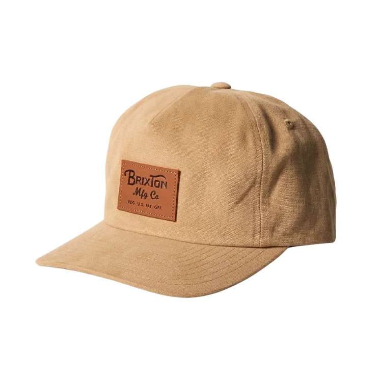 Brixton Grade MP Snapback - Woodsmoke