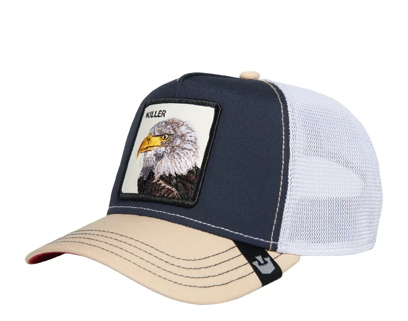 Goorin Bros MV Predator Trucker Hat Navy/Beige 101-1118-NVY