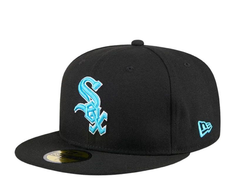 New Era Chicago White Sox Father's Day 2024 59FIFTY Fitted 60499396 Blk Blue UV