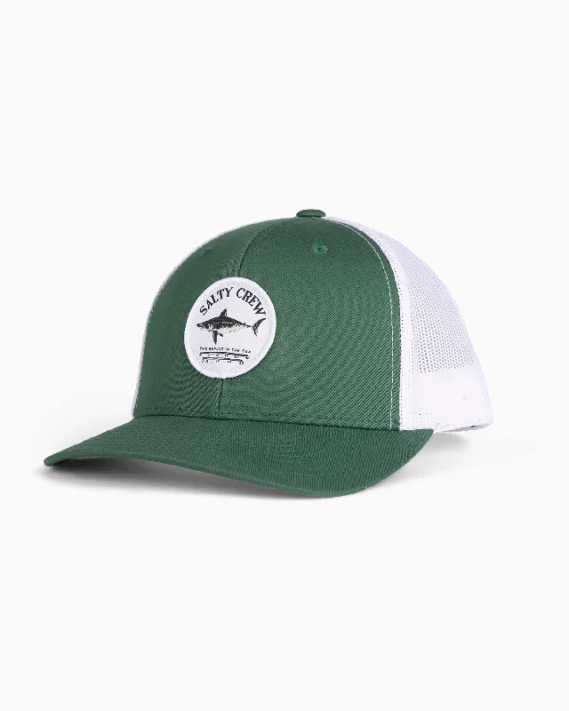 Bruce Trucker - Evergreen/White